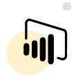 Power BI logo icon